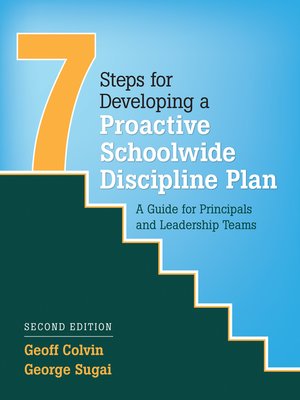 cover image of Seven Steps for Developing a Proactive Schoolwide Discipline Plan